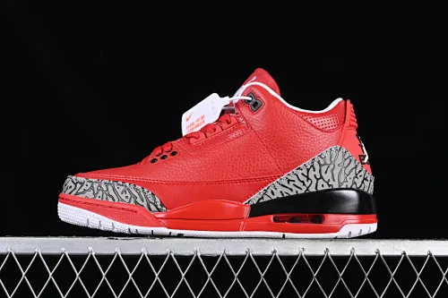 All categories Air Jordan Jordan series basketball shoes Air Jordan 3 DJ Khaled x Air Jordan 3 AJ3 Joe 3 joint model bright red AJ3-770438